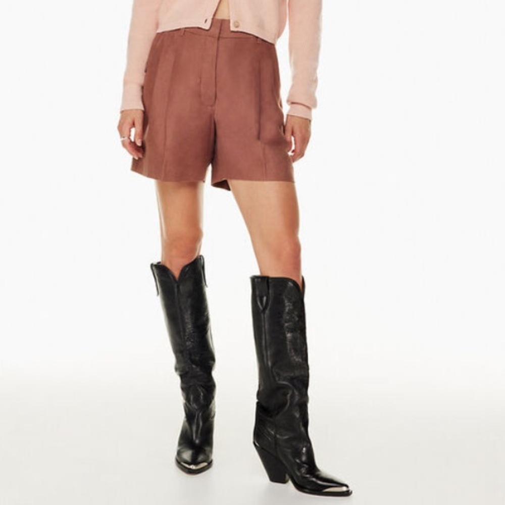 Wilfred Effortless Linen Mid-Thigh Short